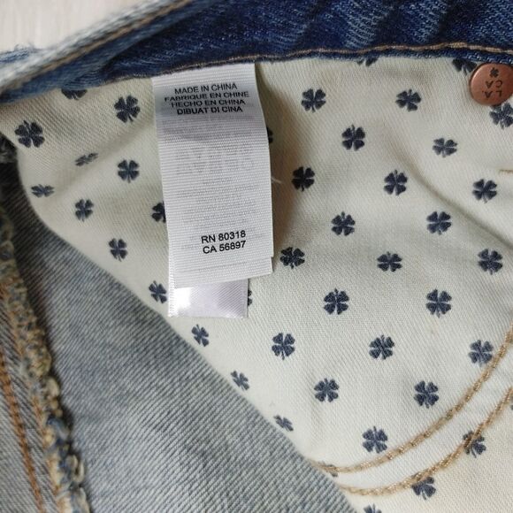 Lucky Brand Women's Old Favorite Mini Skirt blue S - Picture 9 of 9